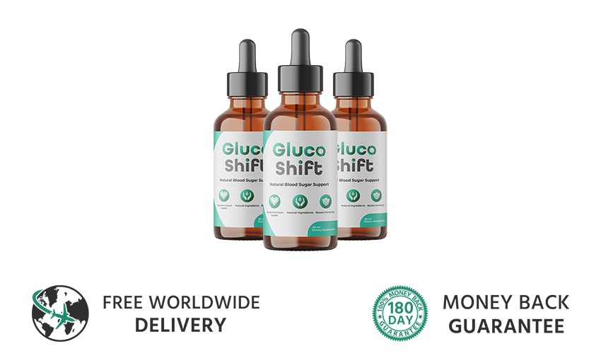 3 Bottles of GlucoShift